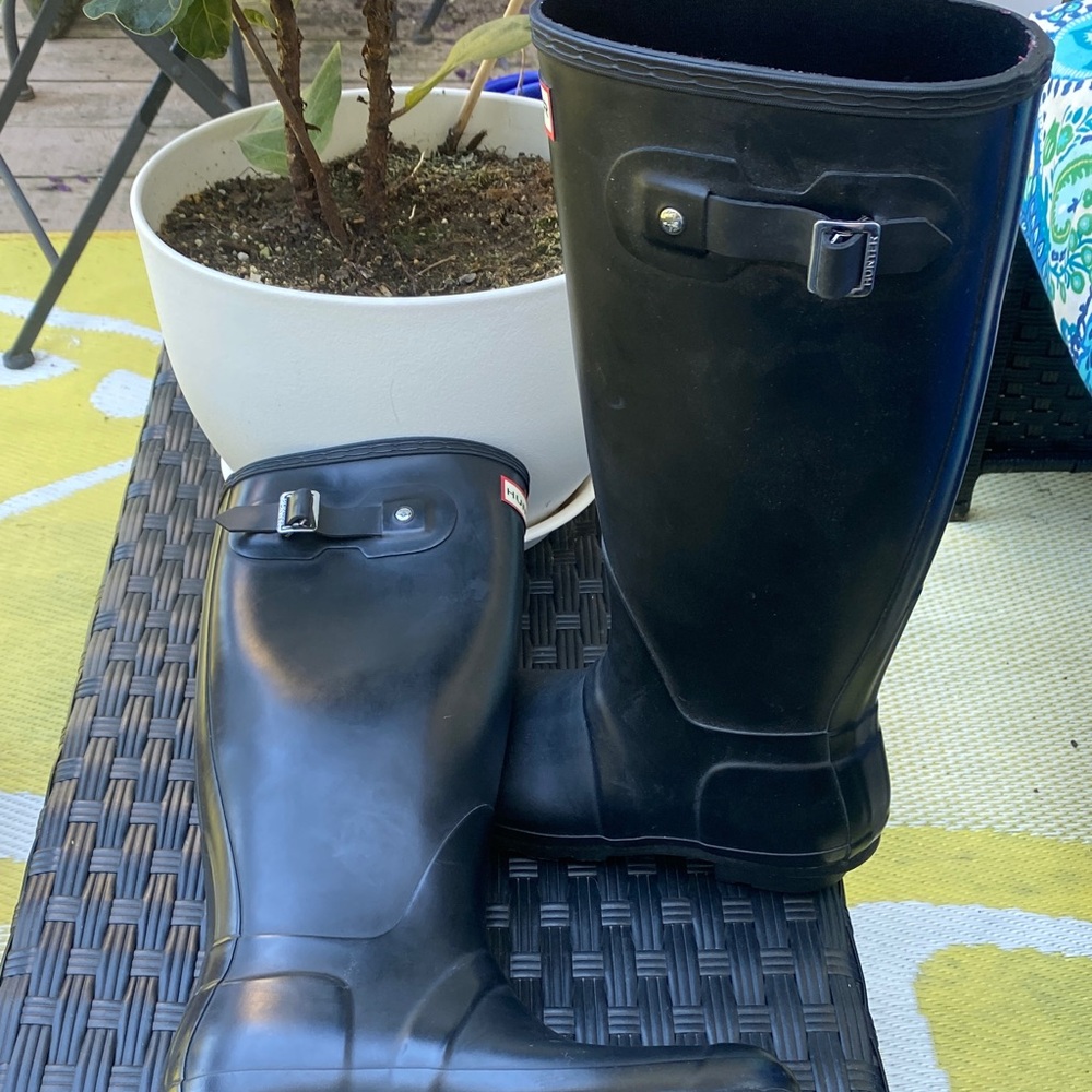Black Hunter boots